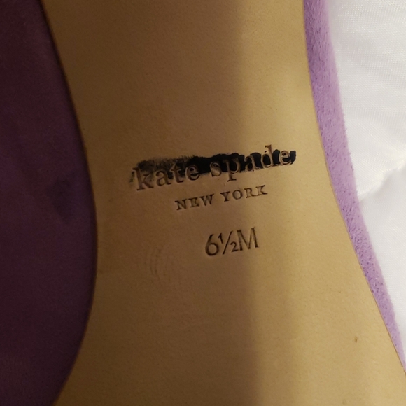 Kate Spade Lilac POP Coco point kitten heel CORI - Picture 7 of 13